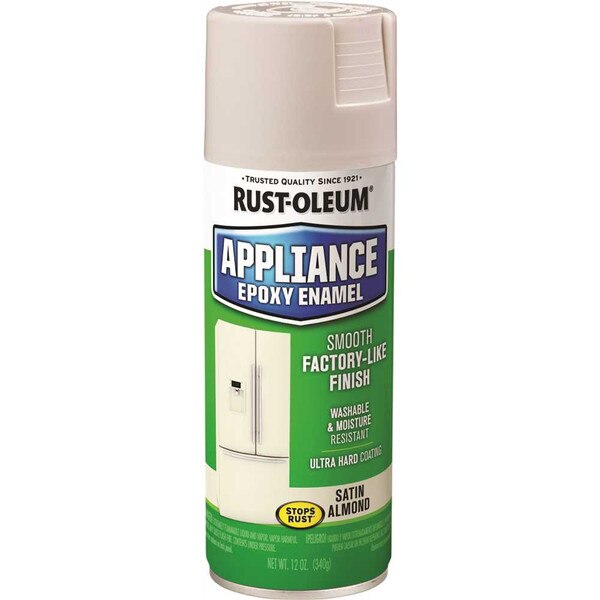 Rust-Oleum Appliance Epoxy Spray | Almond Color, 12oz 2-Pack | Appliance Touch-Up Paint